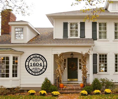 Handmade Custom House Numbers Address Sign Personalized India | Ubuy