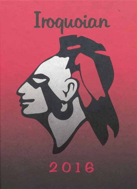 2016 yearbook from Iroquois High School from Elma, New York
