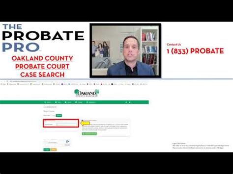 Oakland County Probate Court Case Search #theprobatepro #probate # ...