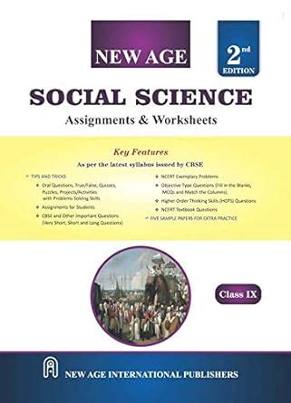 New Age Social Science Assignments & Worksheets for Class-IX : Rastogi ...