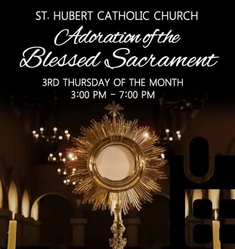 Adoration of the Blessed Sacrament, 176 Anthony F Monica Street ...