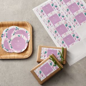 Print Self Adhesive Labels for Product & Packaging Online at Vistaprint.in