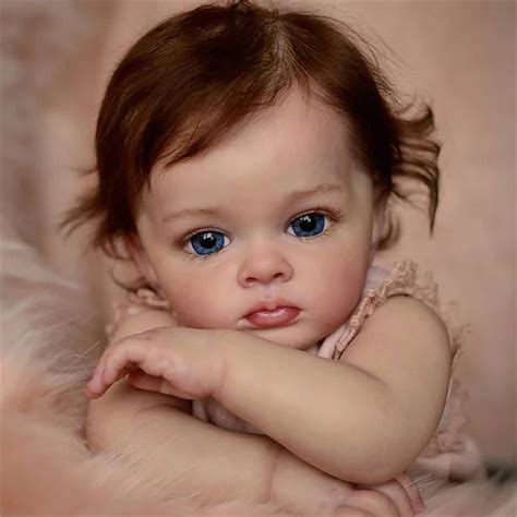 24 inch Reborn Baby Doll Finished Reborn Toddler Girl Doll Tutti Hand ...