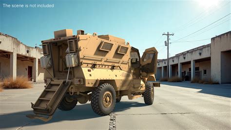 3D Military Armored Vehicle Sandy Rigged for Maya | 3D Molier International