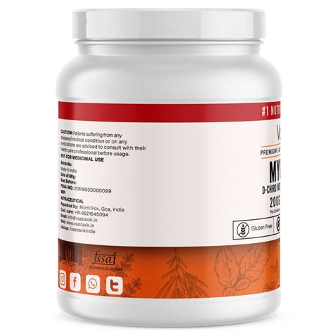 Myo-Inositol & D-Chiro Inositol Powder 200gm – Women's Wellness | Vaastavik