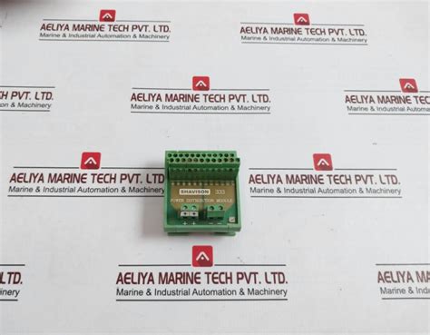 Shavison As333 Power Distribution Module Rev00 – Aeliya Marine