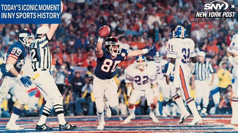 Today’s Iconic Moment in New York Sports: Giants win Super Bowl XXI ...