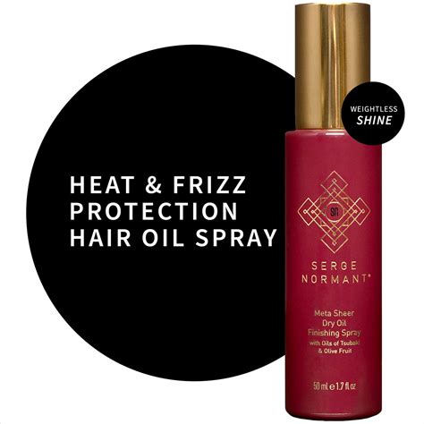 Buy Serge Normant Meta Sheer Finishing Hair Oil, Anti Frizz Hair ...