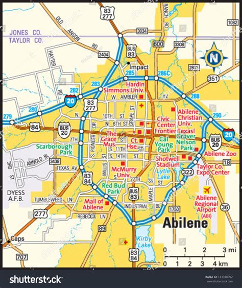Map Of Abilene Texas Area Abilene West Texas US Topo Map – MyTopo