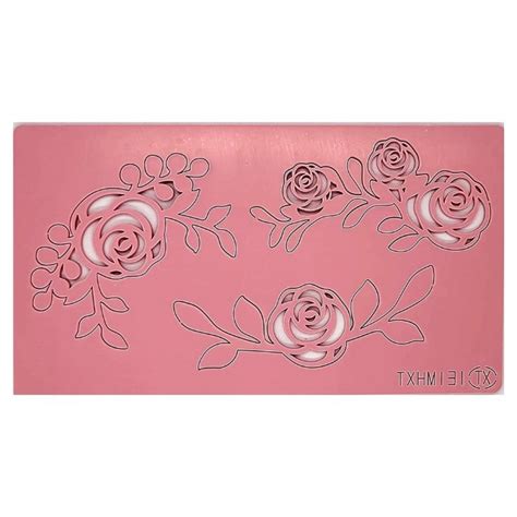 Roses Acrylic DIY Stamp