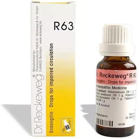 Dr. Reckeweg R63 Impaired Circulation Drop (22ml) – GOLDEN-PATEL SON