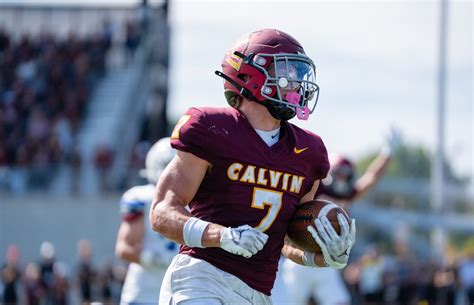 Hunter Hogan shining at Calvin: New program, new position, new opportunity for former Ravenna ...