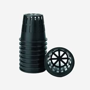 InHydro Netpots for Hydroponics | Aquaponics Net Cup | Virgin Plastic ...
