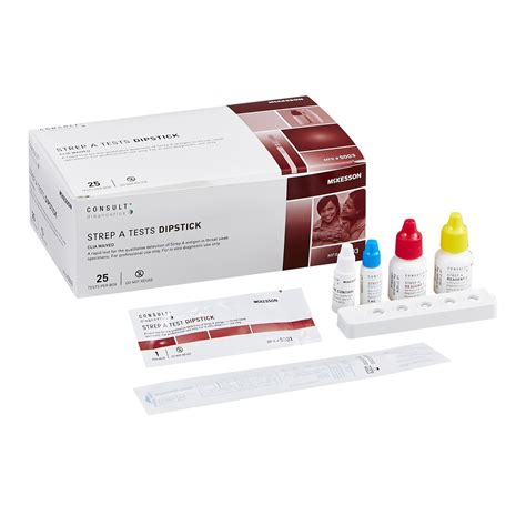 Strep Throat Test Strips