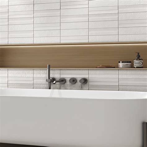 Wave Pearl Subway Tile 3×9 Inch | Matt Ceramic Wall Tile