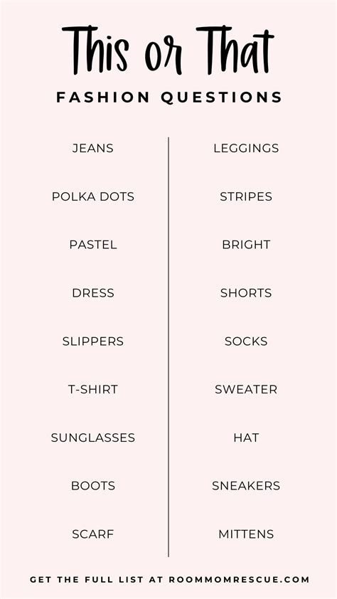 400+ Fun This or That Questions To Play | Room Mom Rescue