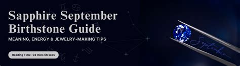 Sapphire September Birthstone Guide: Meaning, Energy &Jewelry‑Making ...