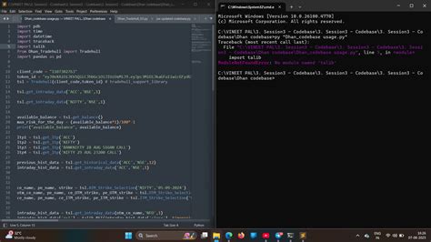 Learn Algo Trading with Python | Codes | Youtube Series - Page 163 ...