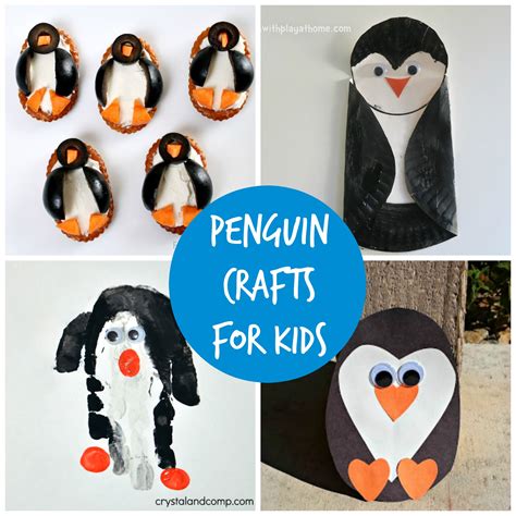 Make it and take it craft Penguin Preschool Art Activities, Student ...
