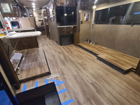 RV Flooring Upgrade to Vinyl Plank | Go Full-Time RVing