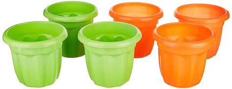 Kraft Seeds Planter Bold Victoria Mini Nursery Pots Round Solid Look ...