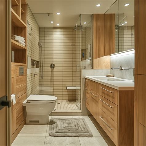 Formal Mid Century Modern Bathroom Bathroom Mirror Ideas – 10