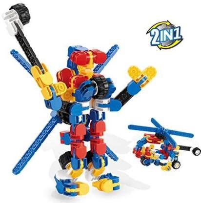Genrc Dinosaurs Robot Kit Transformers Toy 3D Puzzle Model Car Building ...