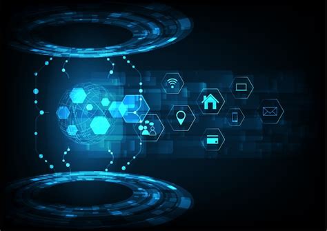 Technology abstract75 | Premium Vector