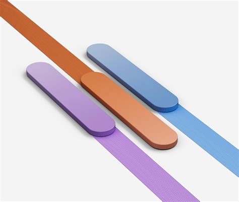 Colorful abstract bars with textured ribbons creating a sleek and ...