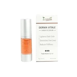 Zeveda Organics Under Eye Serum with Niacinamide, Superoxide Dismutase ...