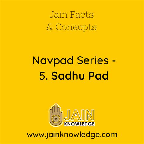 Navpad Series Sadhu Pad - Jain Facts and Concepts