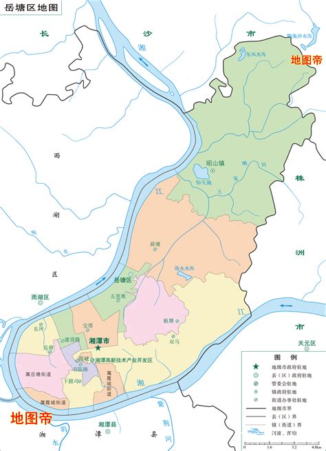 新版湘潭市行政区划图出炉 相关单位可免费领取_新浪新闻