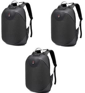 ROQ 15.6 inch Laptop Backpack Black - Price in India | Flipkart.com