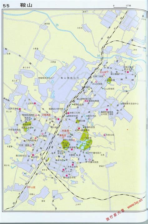 鞍山市地图 - 鞍山市卫星地图 - 鞍山市高清航拍地图