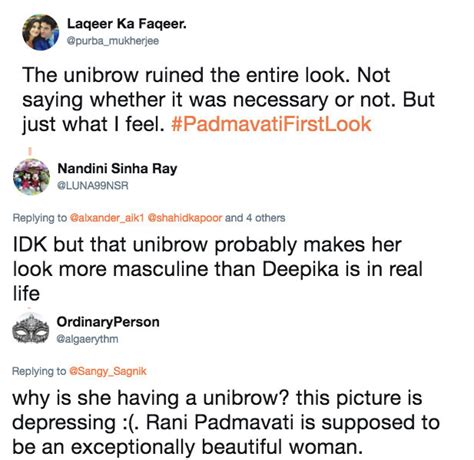 Deepika Padukone Is Rocking A Unibrow In "Padmavati" And People Cannot ...