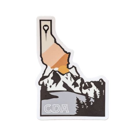 Coeur d'Alene Coffee Co Stickers - Coeur d' Alene Coffee Co.