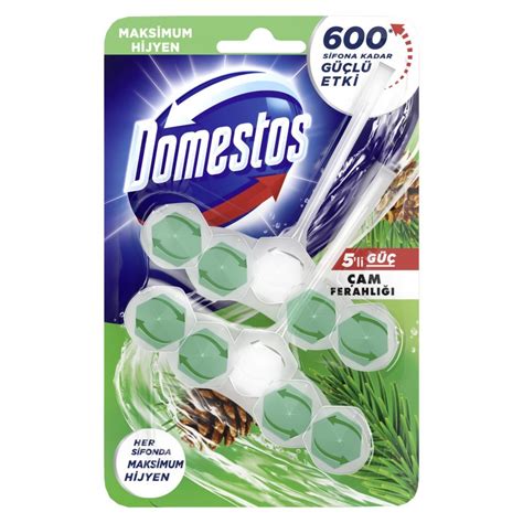 DOMESTOS 5Lİ GÜÇ ÇAM FERAHLIĞI 2X50GR - 8683130030691