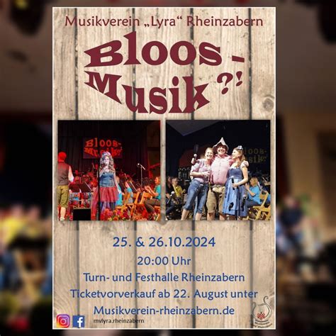 Bloos-Musik?! 2024, Festhalle Rheinzabern, Landau, 25 October 2024 ...