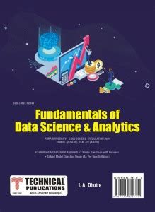 Fundamentals of Data Science and Analytics for BE Anna University ...