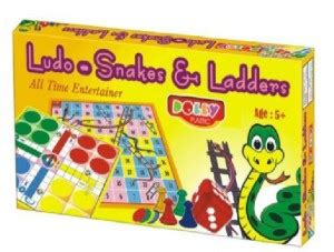 Dolly Plastic Ludo-Snakes & Ladders- Multicolor Board Game Accessories ...