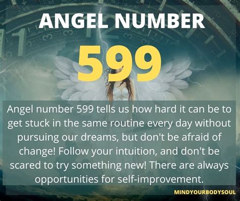 Angel Number 599: Meaning And Symbolism - Mind Your Body Soul