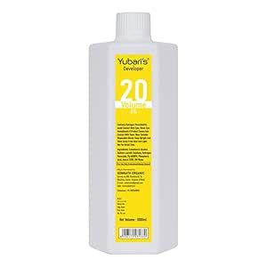 Yubari's Hair Color Developer 20 Vol 6% 1000ml | Oxydant | Ammonia Free ...