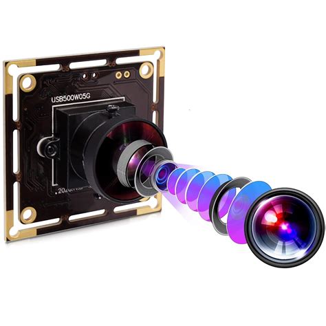 5 MP 170 Degree Fisheye Lens USB Webcam Mini Camera Module High ...