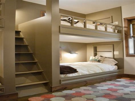 Built In Bunk Bed With Stairs at Irene Barth blog