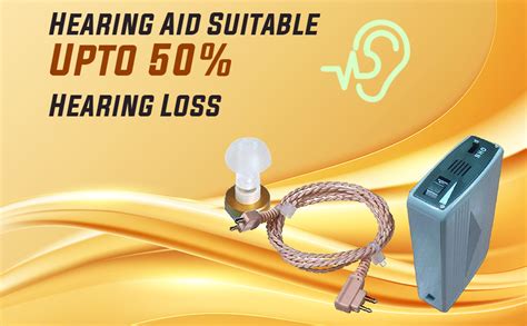 AUDITECH® wired pocket style hearing aid 'POWERSOUND' – Suraj Surgicals