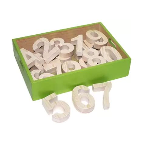 Albio India Wooden Number Letters (AKW – 1158) - Cureka - Online Health ...