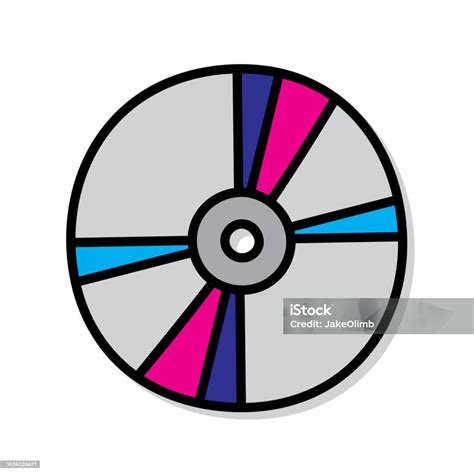 Cd Doodle 6 Stock Illustration - Download Image Now - Compact Disc ...
