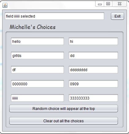 Image result for Java How to Have the Text Field Recevied Input and Display