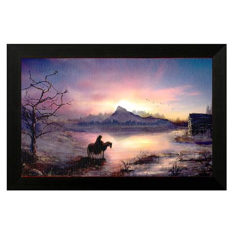 Pintura 'Scenic Beauty' Canvas Painting (Wood, 50.8 cm x 2.54 cm x 35. ...