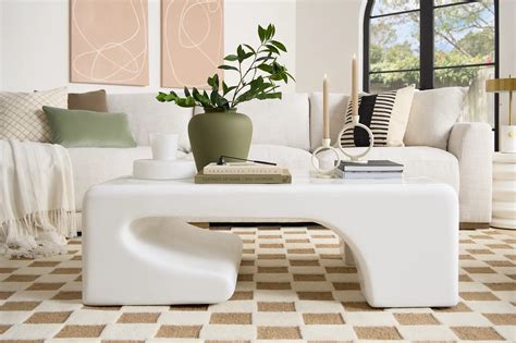 Layla White Rectangular Coffee Table | Living Room - Coffee Tables | City Furniture